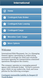 Mobile Screenshot of internationalriskplacement.com